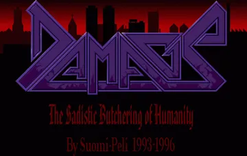 Damage - The Sadistic Butchering of Humanity_Disk1 screen shot title